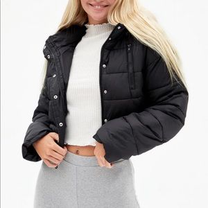 NWT BLACK PUFFER JACKET